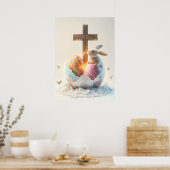 Happy Easter Resurrecrection Poster (Küche)