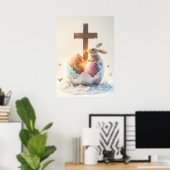 Happy Easter Resurrecrection Poster (Heimbüro)