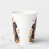 Happy Easter Rottweiler Dogs Pappbecher (Links)