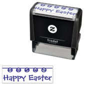 Happy Easter Rubber Stamp Permastempel (Beispiel)