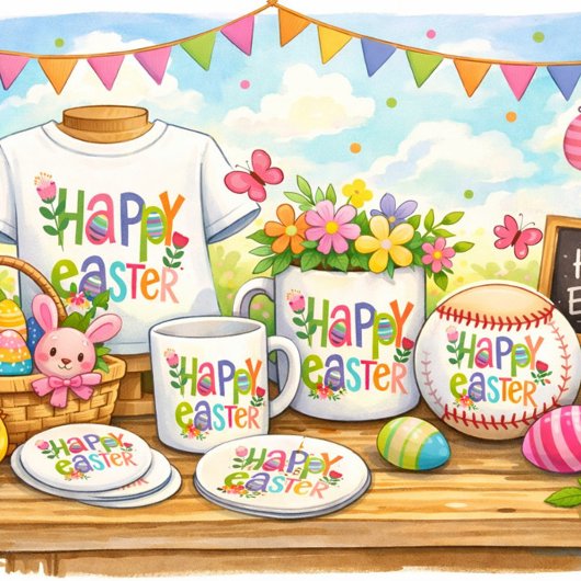 Happy Easter  Serviette