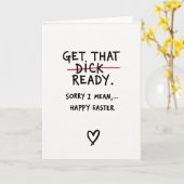 Happy Easter Sorry Card Karte (Gelbe Blume)