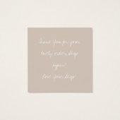 Happy Easter Speckled Egg Easter Nest Thank You (Rückseite)