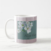 Happy Easter Spring Beauty Wildblume Kaffeetasse (Links)
