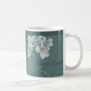 Happy Easter Spring Beauty Wildblume Kaffeetasse