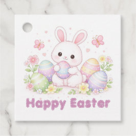 Happy Easter Spring Design - Cute Easter Bunny Geschenkanhänger