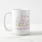 Happy Easter Spring Design - Cute Easter Bunny  Kaffeetasse (Links)