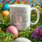 Happy Easter Spring Design - Cute Easter Bunny  Kaffeetasse