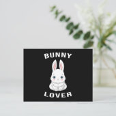 Happy Easter Spring Egg Bunny Lover Funny Gift Postkarte (Stehend Vorderseite)