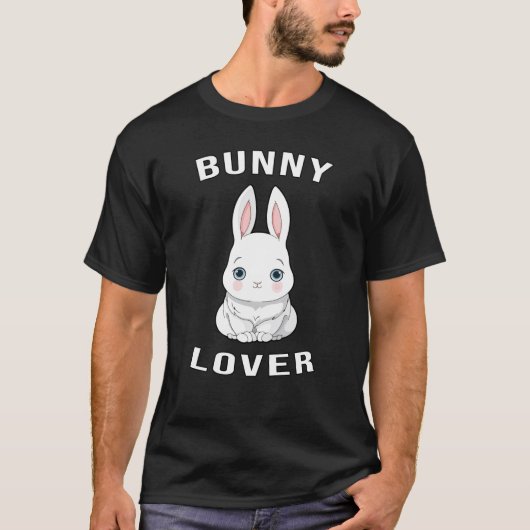 Happy Easter Spring Egg Bunny Lover Funny Gift T-Shirt (Vorderseite)