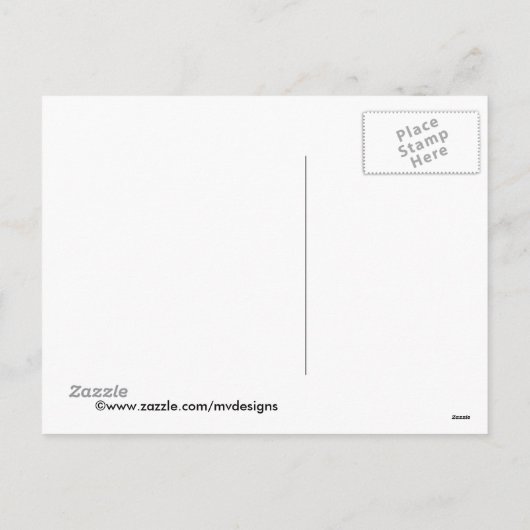 Happy Easter Spring Tulips Postkarten (Rückseite)