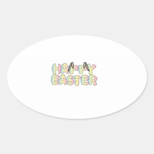Happy Easter Stickers (Vorderseite)