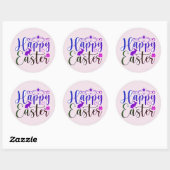 Happy Easter stickers or seals (Blatt)