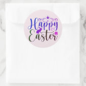 Happy Easter stickers or seals (Tasche)