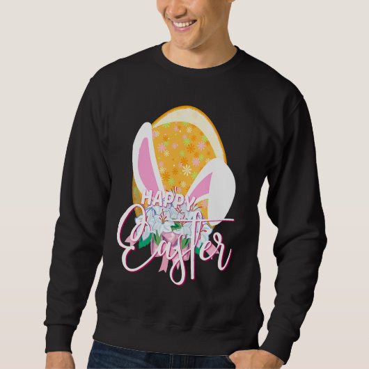 Happy Easter Sweatshirt (Vorderseite)