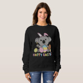 Happy Easter Sweet Koala For Easter With Easter Eg Sweatshirt (Vorne ganz)