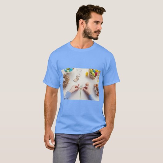Happy Easter T-Shirt – Festive, Bright & Joyful (Vorne ganz)