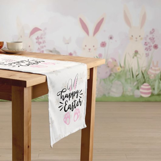Happy Easter Table Runner Mittelgroßer Tischläufer
