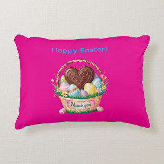 Happy Easter! Thank you! Pillow Dekokissen