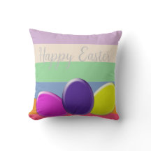 Happy Easter Throw Kissen