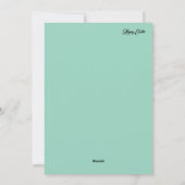 "Happy Easter" Traditional Feiertagskarte (Rückseite)