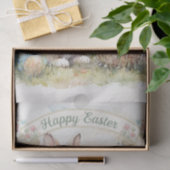 Happy Easter Vintage Bunny  Seidenpapier (Geschenk)