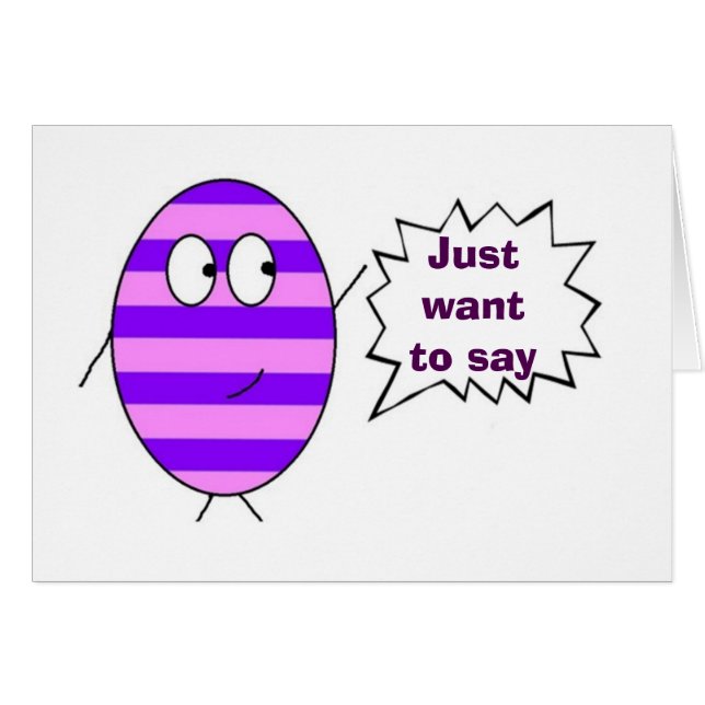 ****HAPPY EASTER*** VON EINEM FREUNDLICHEN EGG (Vorderseite (Horizontal))