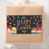 Happy Easter Water Flasche Labels, Osteraufkleber (Insitu)