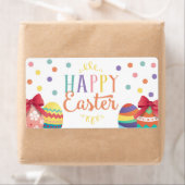 Happy Easter Water Flasche Wraps, Osteraufkleber (Insitu)