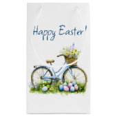 Happy Easter Watercolor Gift Bag Kleine Geschenktüte (Rückseite)