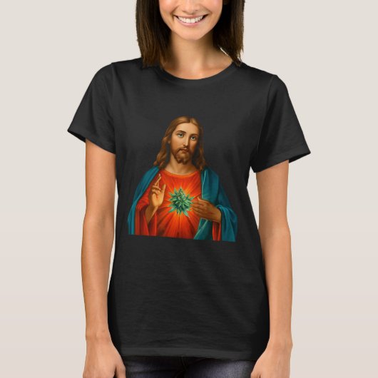 Happy Easter Weed Jesus 2026  T-Shirt (Vorderseite)