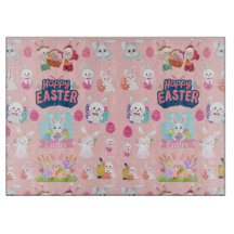 Happy Easter Wishings - Pattern Funny Bunny Oaster