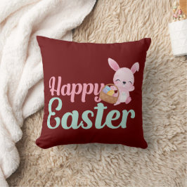 HAPPY EASTER Witziger Ostersonniger Eghunt Kissen