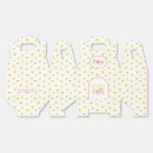 Happy Easter. Yellow Daffodils Spring Modern. Geschenkschachtel (Ungeklappt)