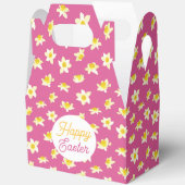 Happy Easter. Yellow Daffodils Spring Modern. Geschenkschachtel (Offen)