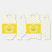 Happy Easter. Yellow Daffodils Spring Modern. Geschenkschachtel (Ungeklappt)