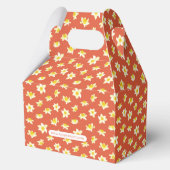 Happy Easter. Yellow Daffodils Spring Modern. Geschenkschachtel (Rückseite)