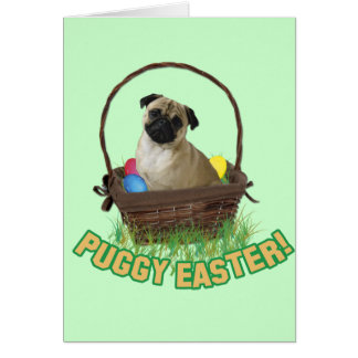 Happy Eastern Mops Card