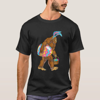 Happy Easters Day Bigfoot Bunny Sasquatch Oster E T-Shirt