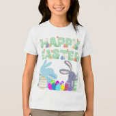 Happy Easters Kids Unisex T - Shirt (Vorderseite)