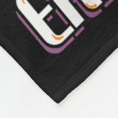 Happy Eastrawr Cute Trex Dinosaur Easter Bunny Egg Fleecedecke (Ecke)