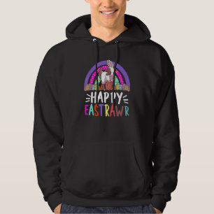 Happy Eastrawr Dino Osterfest Bunny farbenfrohe Ei Hoodie