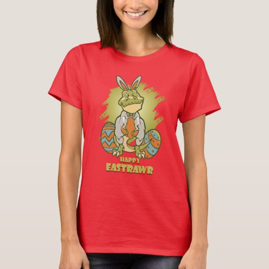 Happy Eastrawr | Frauen T-Shirt (Vorderseite)