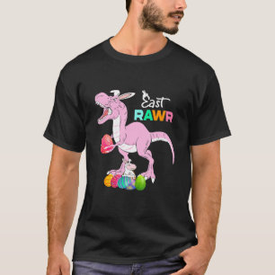 Happy Eastrawr Kids Costume Eastrawr T Rex Dinosau T-Shirt