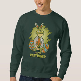 Happy Eastrawr | Männerpullover Sweatshirt