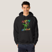 Happy Eastrawr Rex Easter Rex Dinosaur Bunny Kid D Hoodie (Vorne ganz)