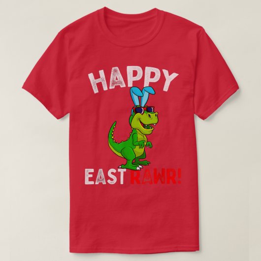 Happy Eastrawr T Re Dinosaur Bunny Egg Kostüme Eas T-Shirt (Design vorne)