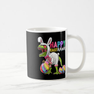 Happy Eastrawr T Rex Dinosaur Oster Bunny Egg Cos Kaffeetasse