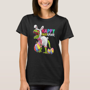 Happy Eastrawr T Rex Dinosaur Oster Bunny Egg Cos T-Shirt