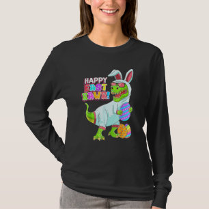 Happy Eastrawr T Rex Dinosaur Oster Bunny Egg Cos T-Shirt